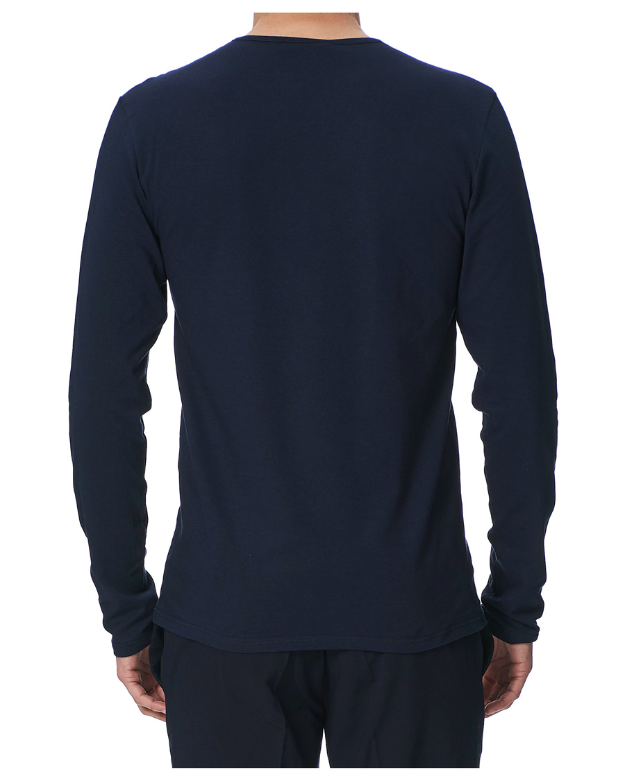 Herren | T-Shirts | Versace | Medusa Long Sleeve Tee Navy