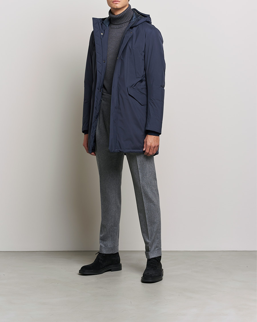 Herren | Jacken | Herno | Laminar Goretex Car Coat Navy