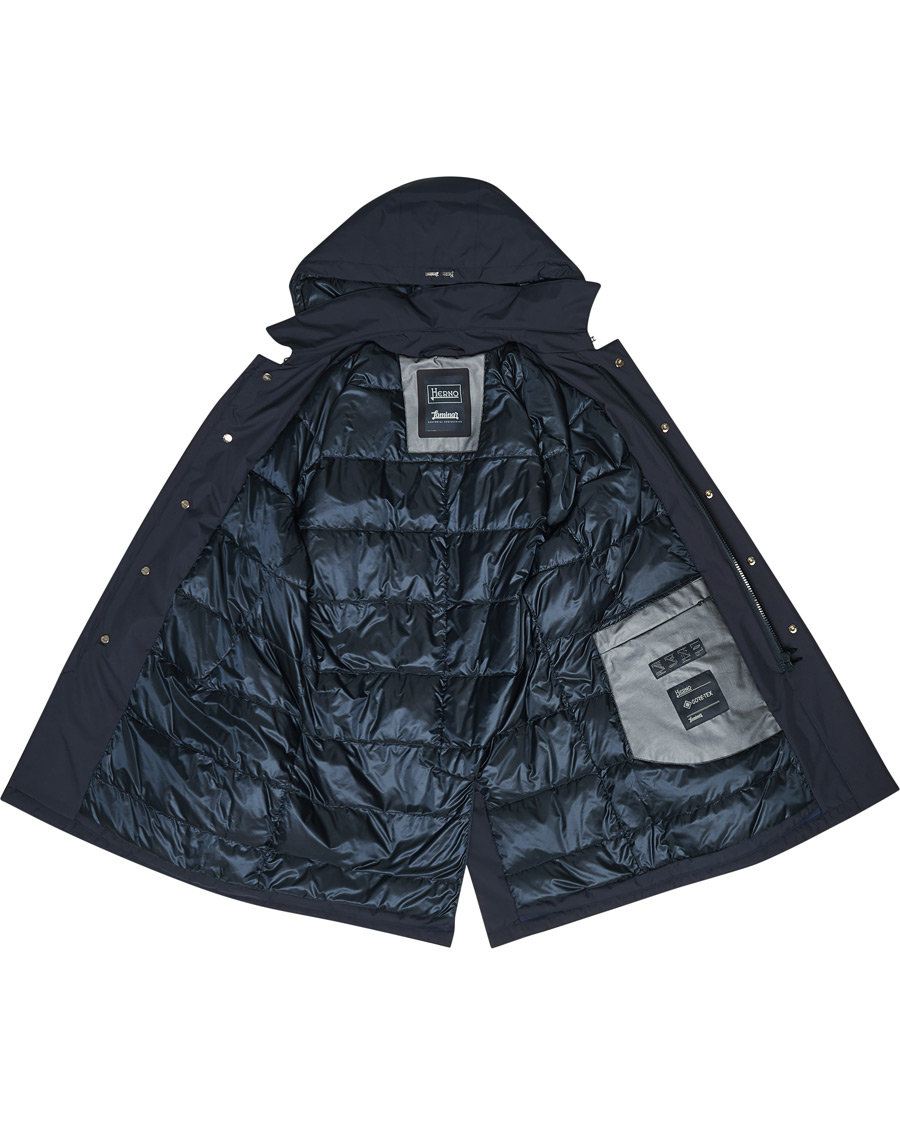 Herren | Jacken | Herno | Laminar Goretex Car Coat Navy