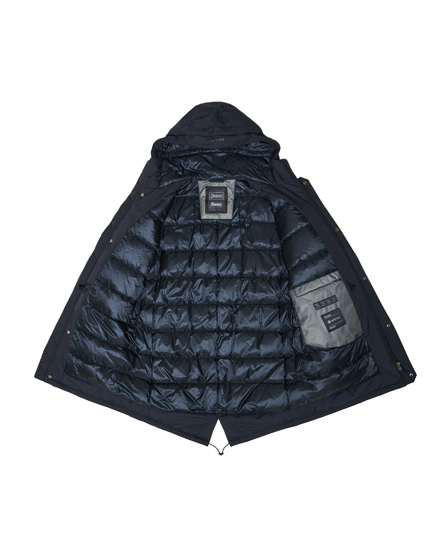 Herren | Jacken | Herno | Laminar Waterproof Down Coat Navy