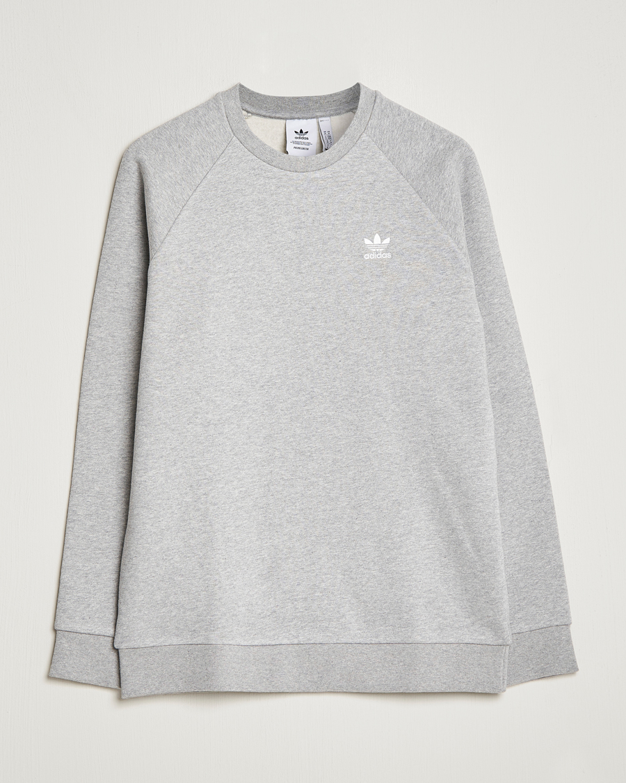 Herren | Pullover | adidas Originals | Essential Trefoil Sweatshirt Grey