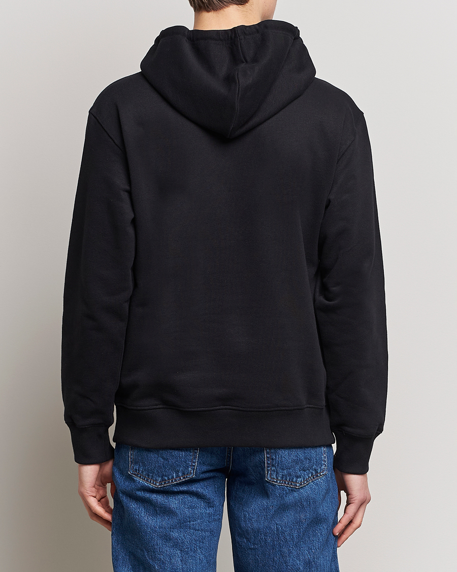 Herren | Pullover | Nudie Jeans | Franke Logo Hoodie Black