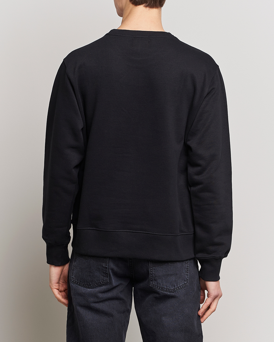 Herren | Pullover | Nudie Jeans | Frasse Logo Sweatshirt Black