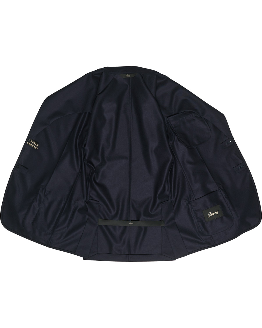 Herren | Sakkos | Brioni | Deconstructed Flannel Blazer Navy