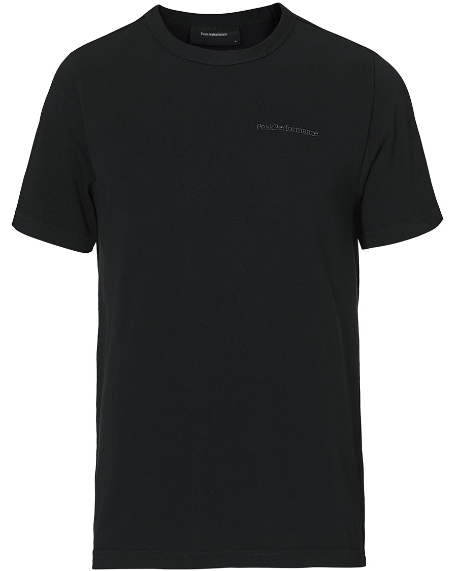 Herren | T-Shirts | Peak Performance | Moment Organic Cotton Tee Black