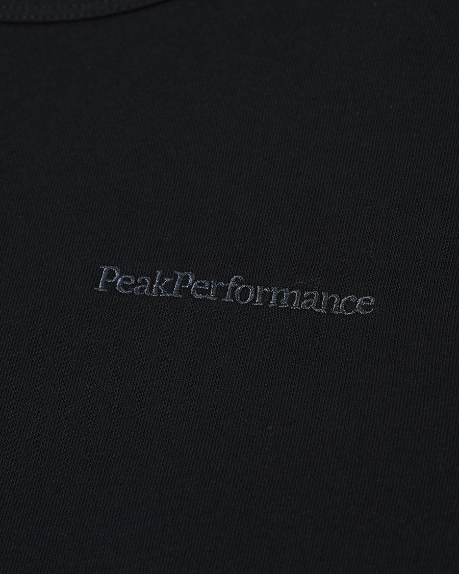 Herren | T-Shirts | Peak Performance | Moment Organic Cotton Tee Black