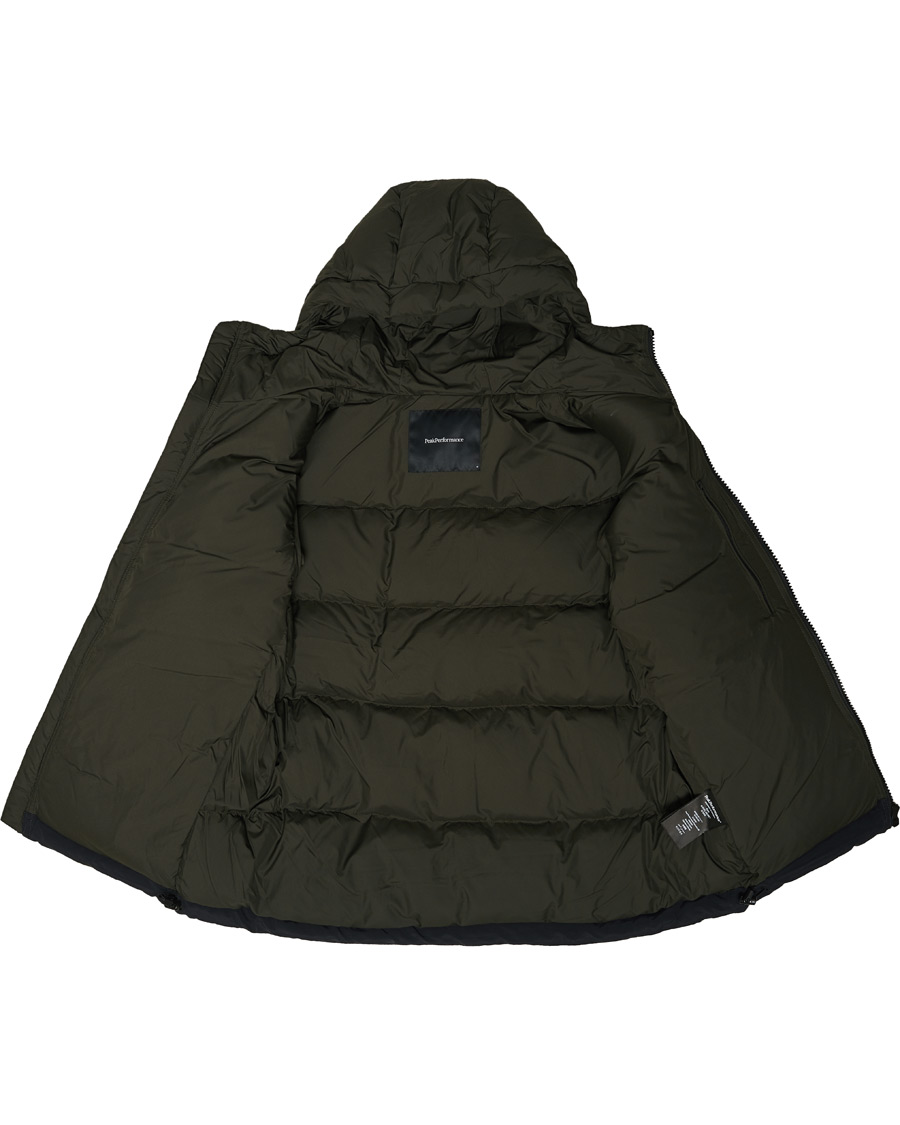 Herren | Jacken | Peak Performance | Rivel Down Hooded Jacket Olive Extreme