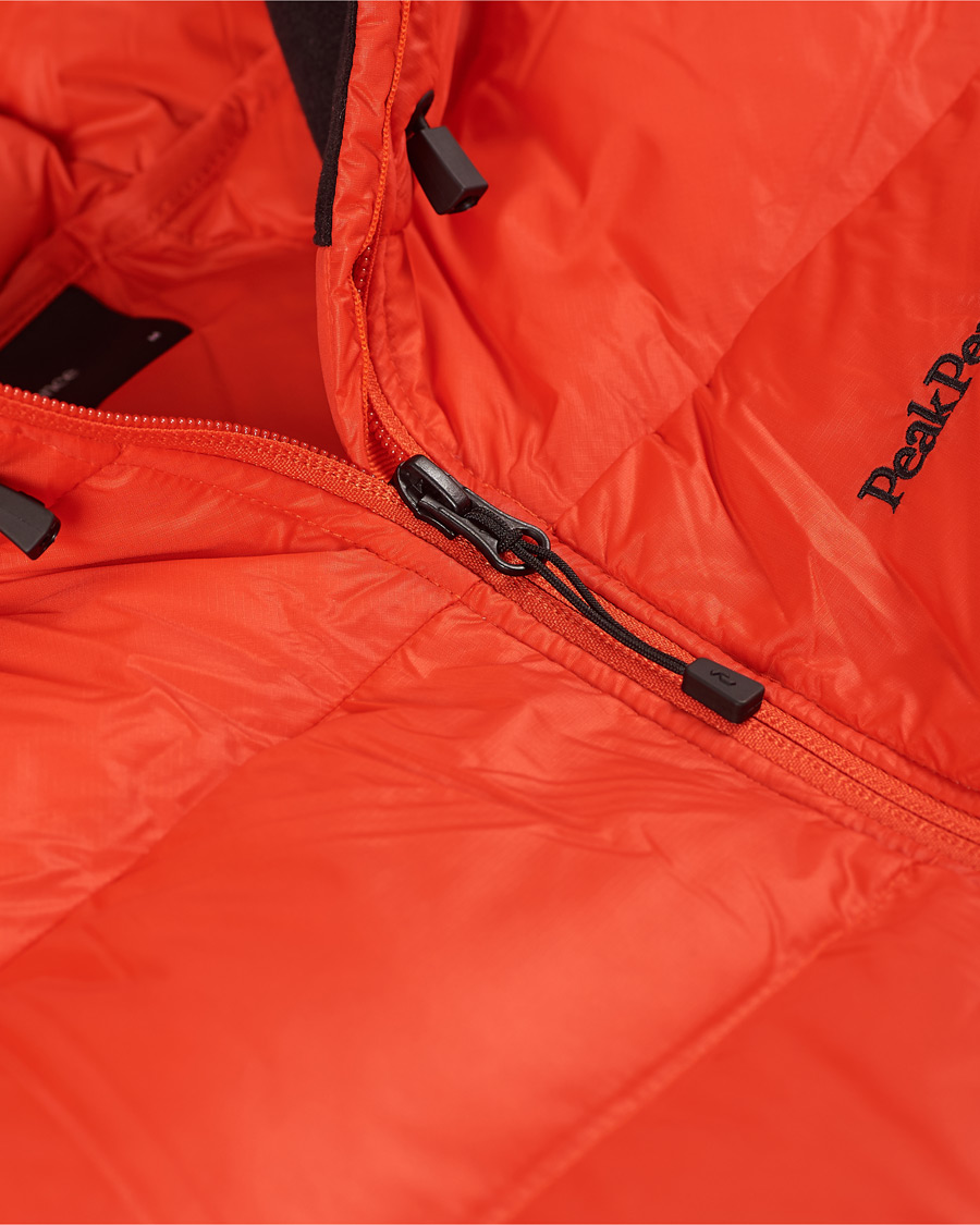 Herren | Jacken | Peak Performance | Frost Down Hooded Jacket Racing Red