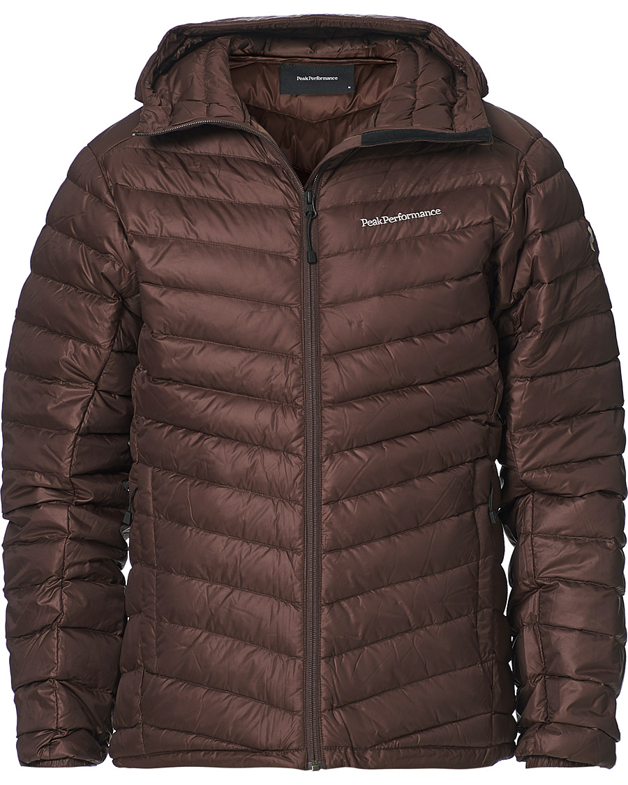 Herren | Jacken | Peak Performance | Frost Liner Down Hooded Jacket Ridge Rock