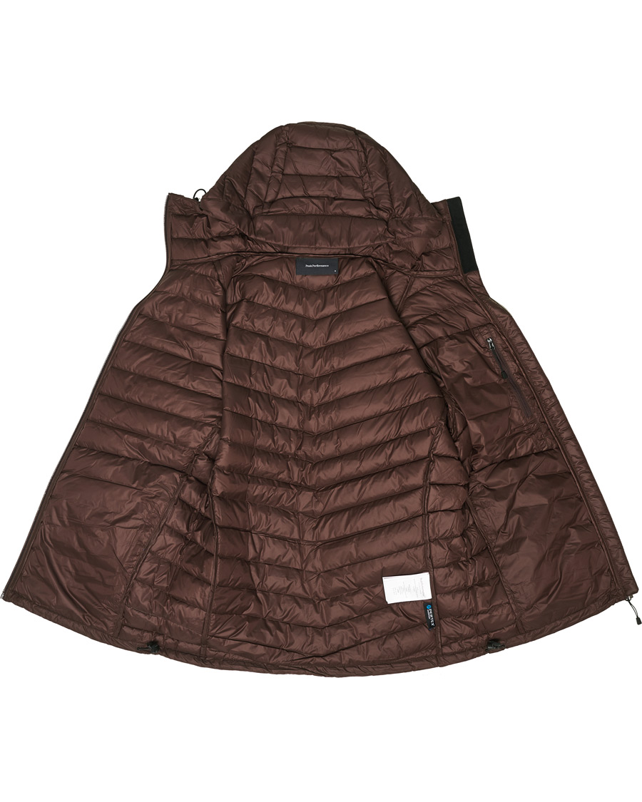 Herren | Jacken | Peak Performance | Frost Liner Down Hooded Jacket Ridge Rock