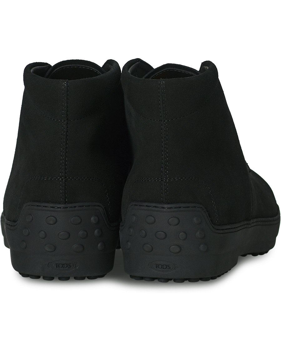 Herren | Tod's Winter Gommini Boots Black Suede | Tod's | Winter Gommini Boots Black Suede