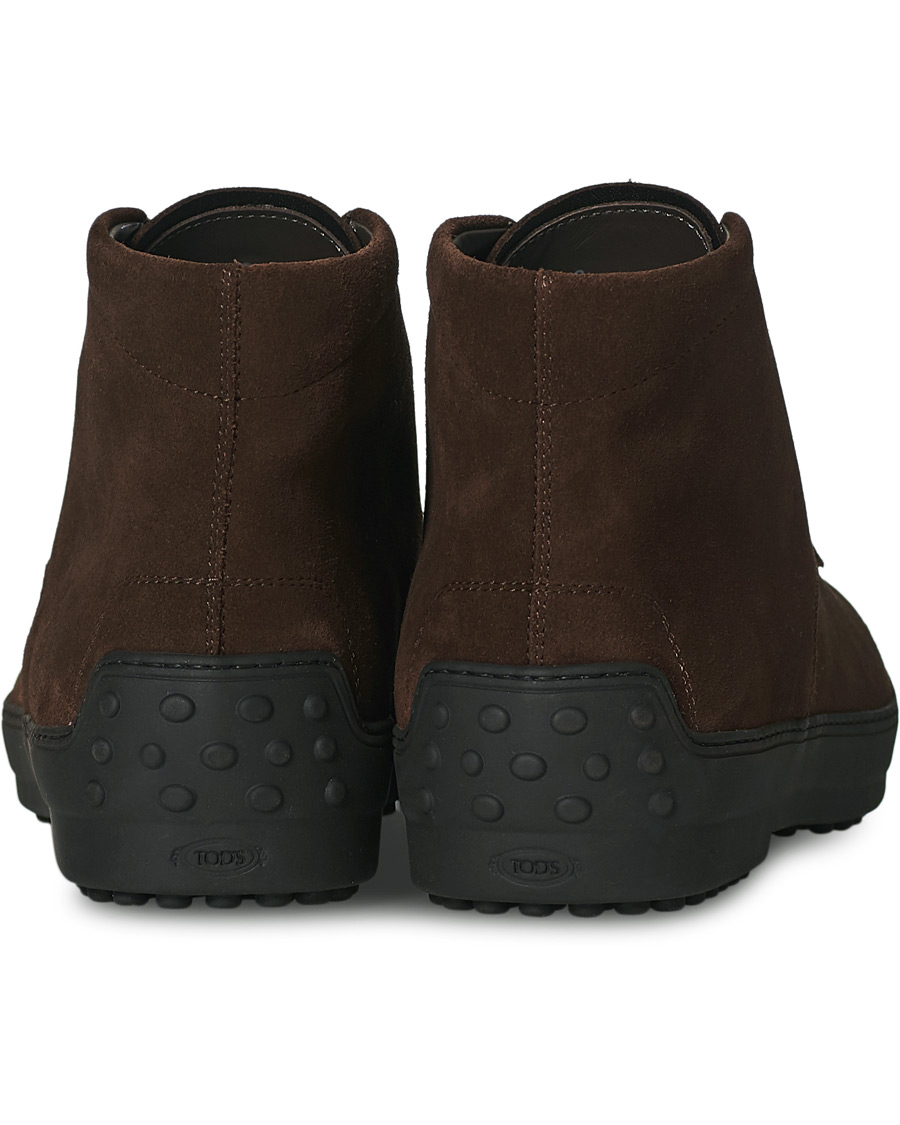 Herren | Tod's Winter Gommini Boots Dark Brown Suede | Tod's | Winter Gommini Boots Dark Brown Suede