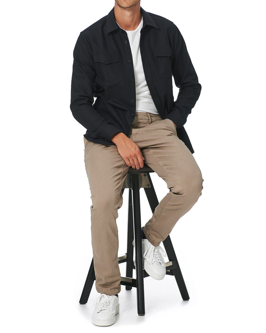 Herren | Hosen | Replay | Benni Hyperflex X-Lite Chinos Walnut