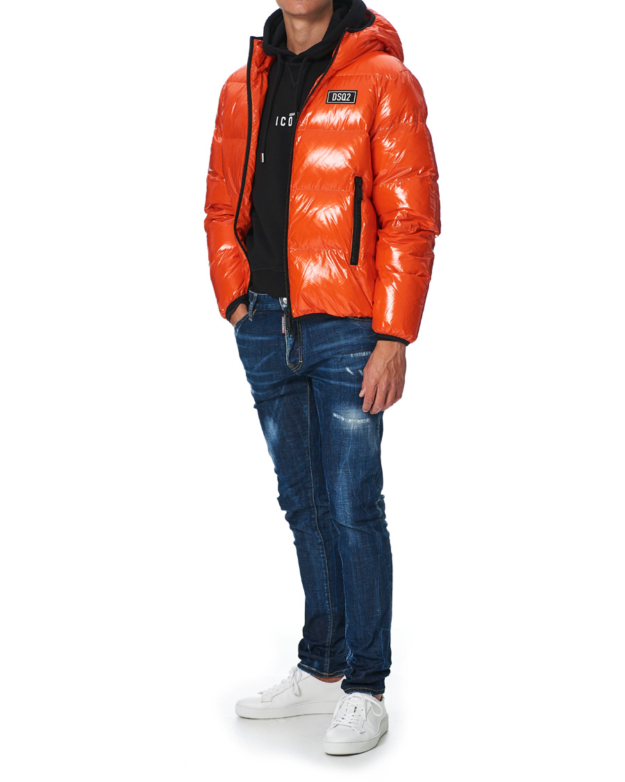 Herren | Jacken | Dsquared2 | Puffer Jacket Orange