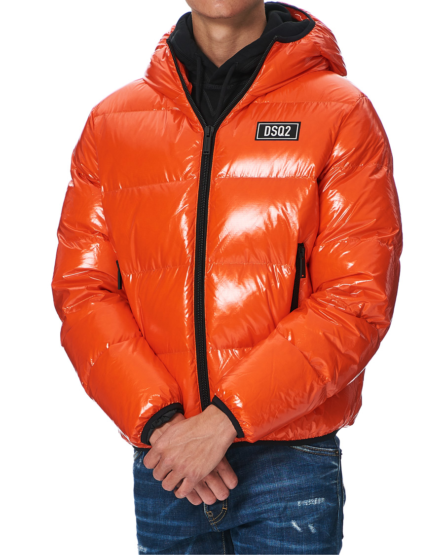 Herren | Jacken | Dsquared2 | Puffer Jacket Orange