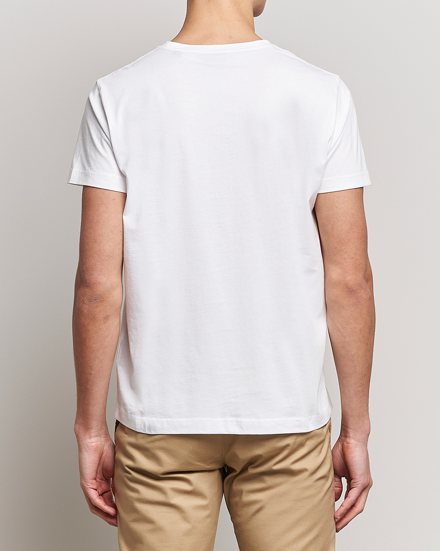 Herren | T-Shirts | GANT | Archive Shield Logo Crew Neck Tee White