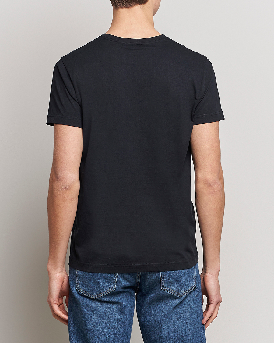 Herren | T-Shirts | GANT | Archive Shield Logo Crew Neck Tee Black