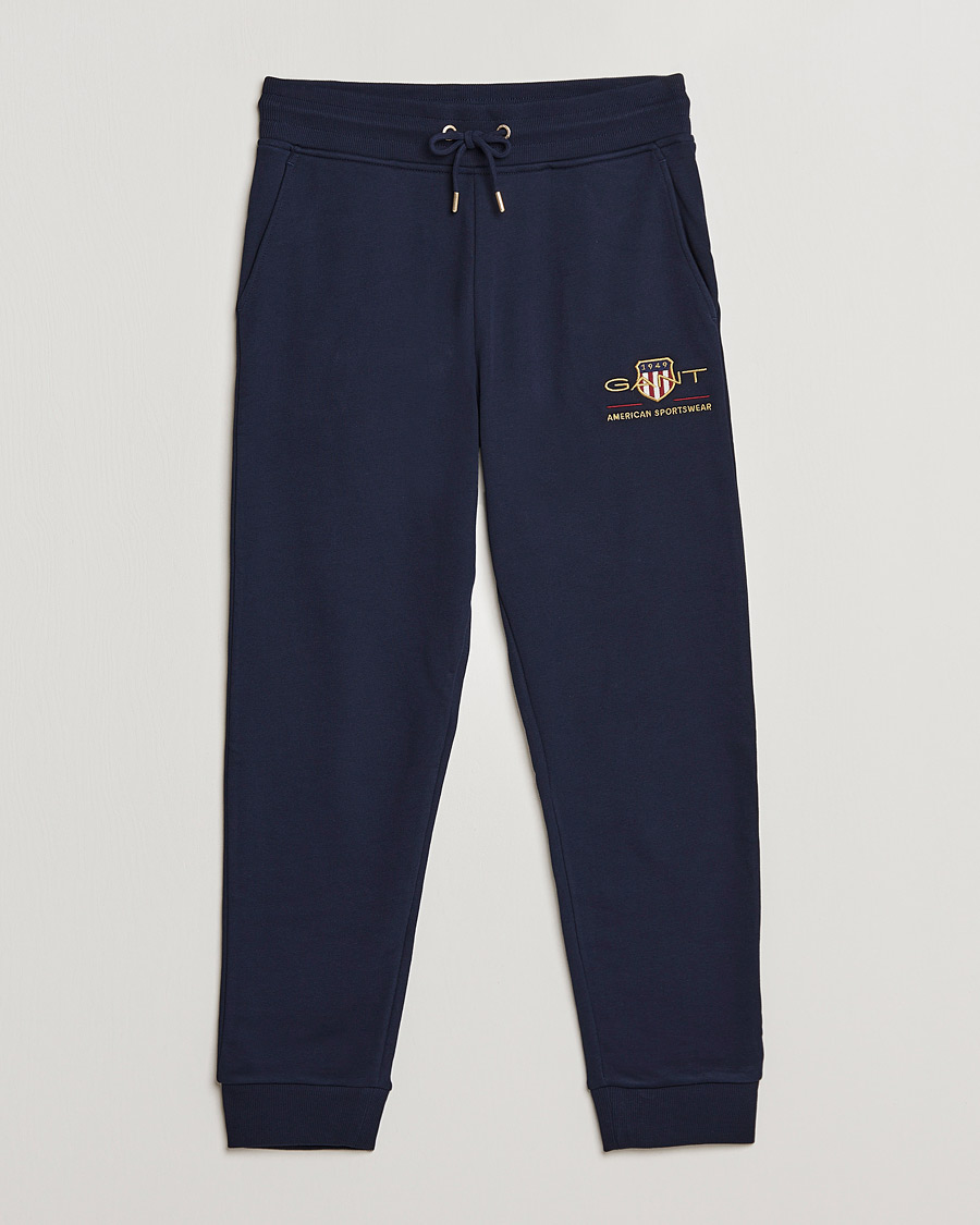 Herren | Hosen | GANT | Archive Shield Sweatpants Evening Blue