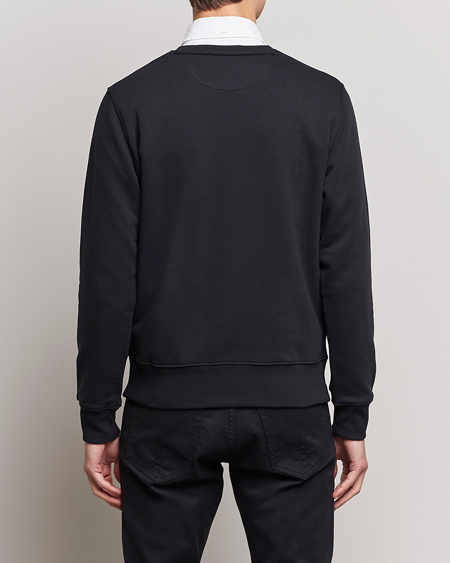 Herren | Pullover | GANT | Original Shield Logo Crew Neck Sweatshirt Black