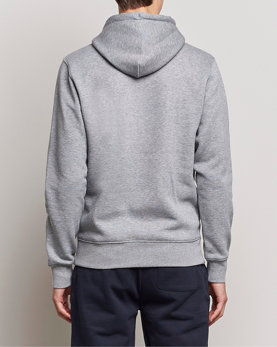Herren | Pullover | GANT | Original Shield Logo Hoodie Grey Melange