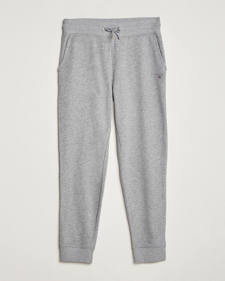 Herren | Hosen | Gant | Original Sweatpants Grey Melange