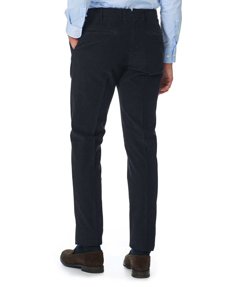 Herren | Hosen | Incotex | Slim Fit Corduroy Trousers Navy