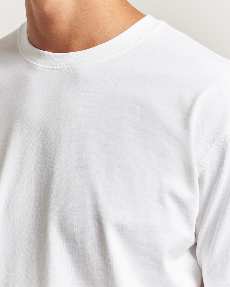 Herren | T-Shirts | Drake's | Short Sleeve Hiking T-Shirt White