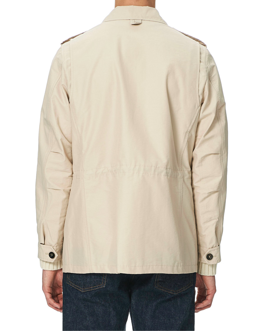 Herren | Jacken | Drake's | Cotton/Nylon Sport Jacket Ecru