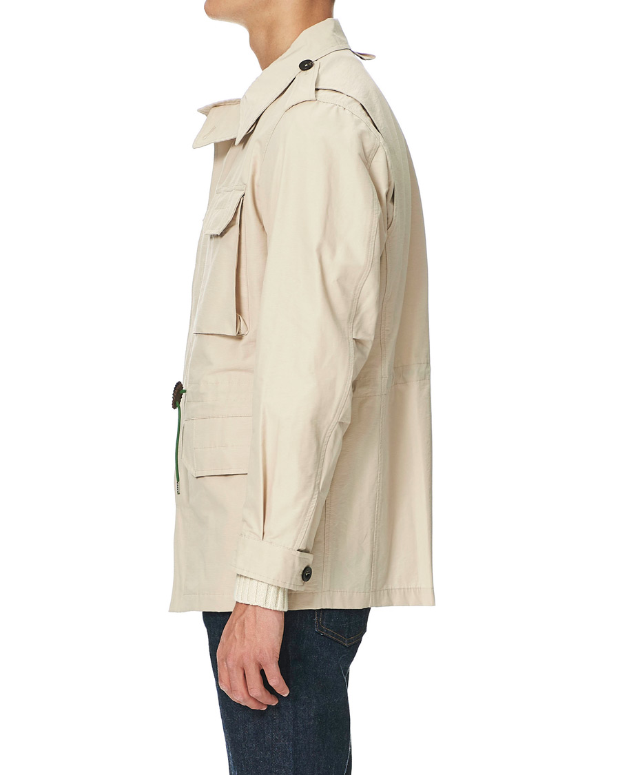 Herren | Jacken | Drake's | Cotton/Nylon Sport Jacket Ecru