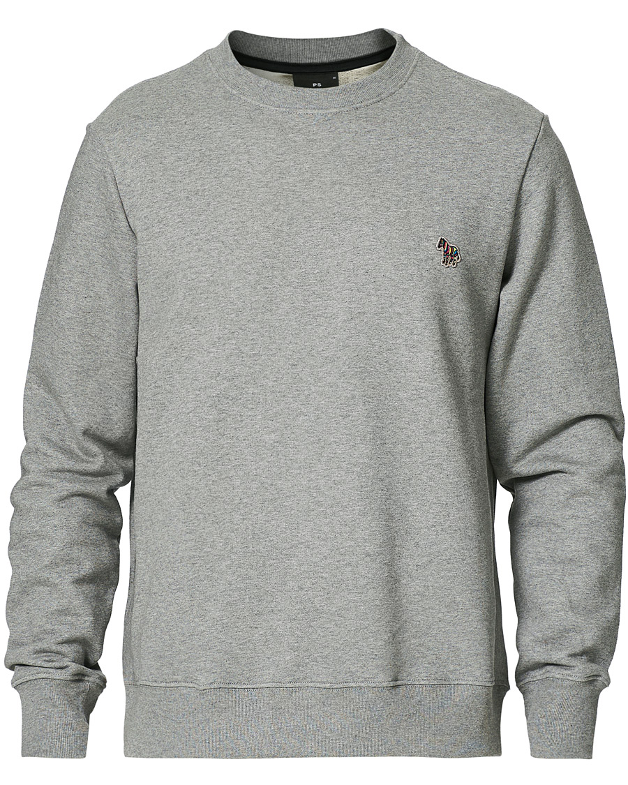 Herren | Pullover | PS Paul Smith | Organic Cotton Zebra Sweatshirt Grey
