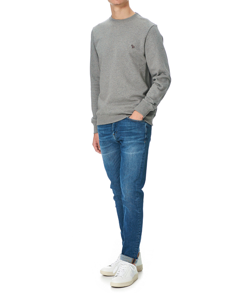 Herren | Pullover | PS Paul Smith | Organic Cotton Zebra Sweatshirt Grey