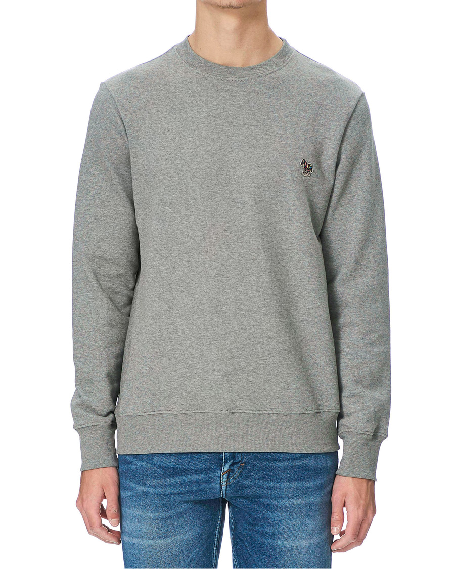 Herren | Pullover | PS Paul Smith | Organic Cotton Zebra Sweatshirt Grey