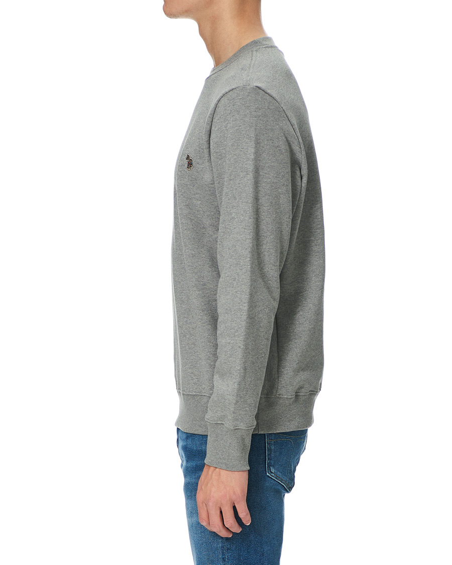 Herren | Pullover | PS Paul Smith | Organic Cotton Zebra Sweatshirt Grey