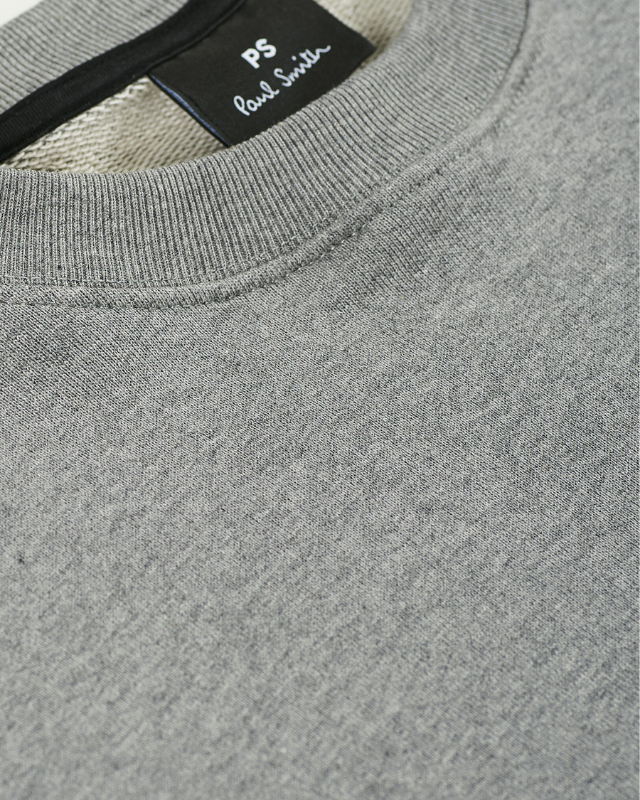 Herren | Pullover | PS Paul Smith | Organic Cotton Zebra Sweatshirt Grey