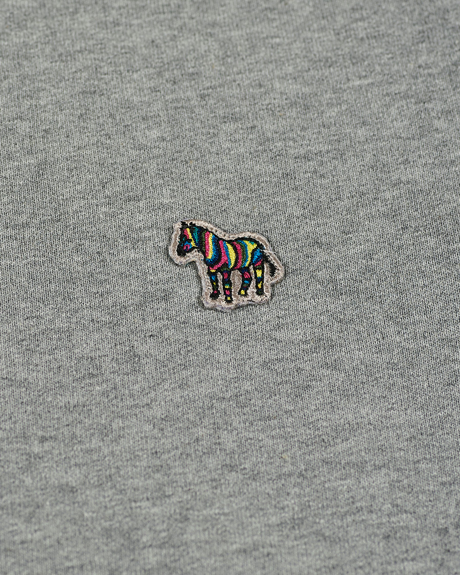 Herren | Pullover | PS Paul Smith | Organic Cotton Zebra Sweatshirt Grey