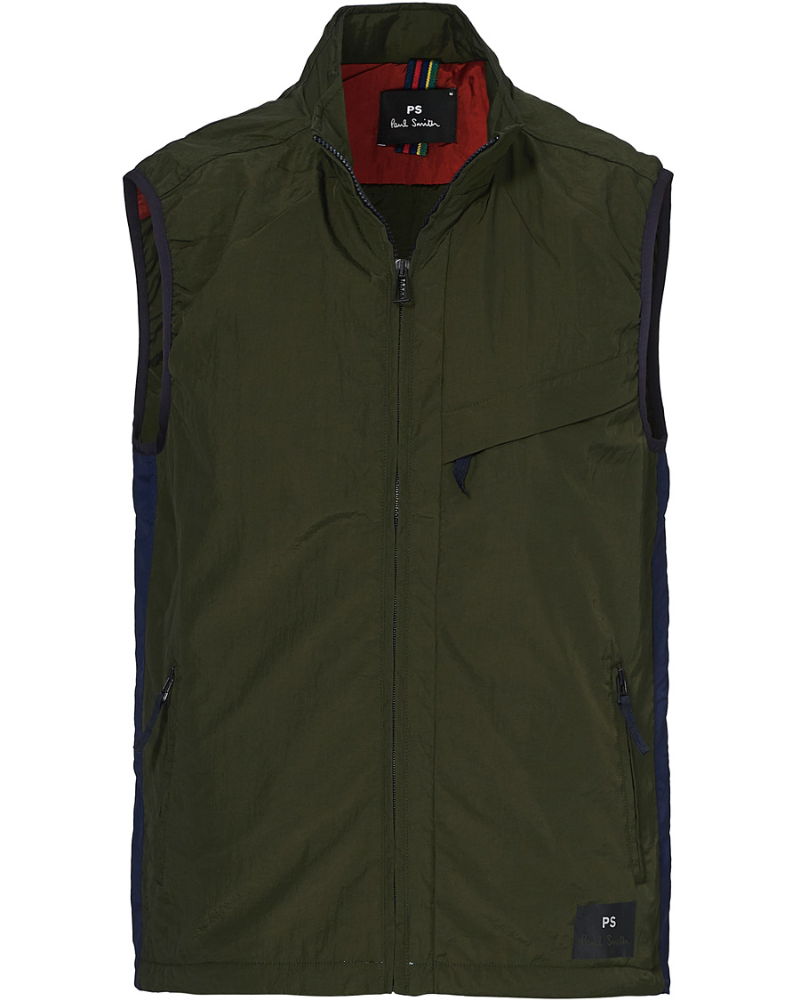 Herren | Jacken | PS Paul Smith | Nylon Gilet Olive