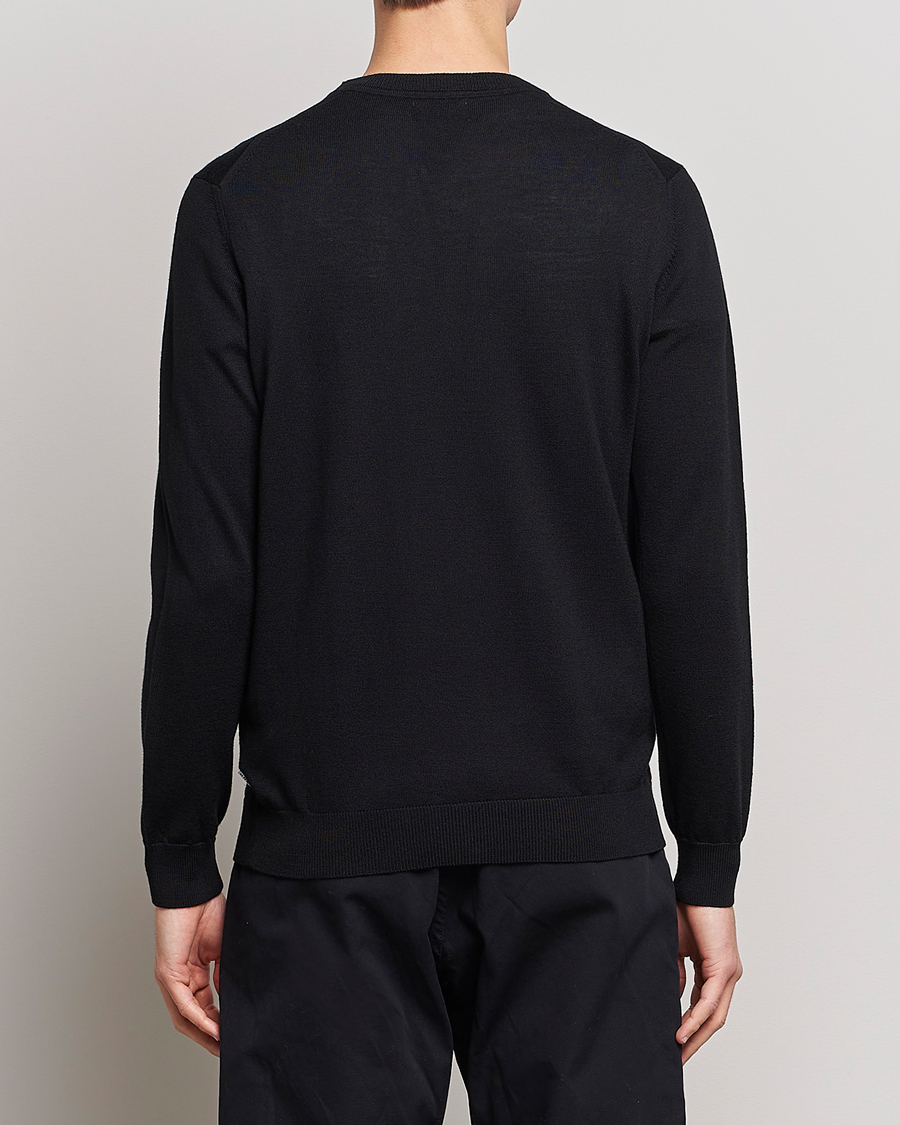 Herren | Pullover | NN07 | Ted Merino Crew Neck Pullover Black
