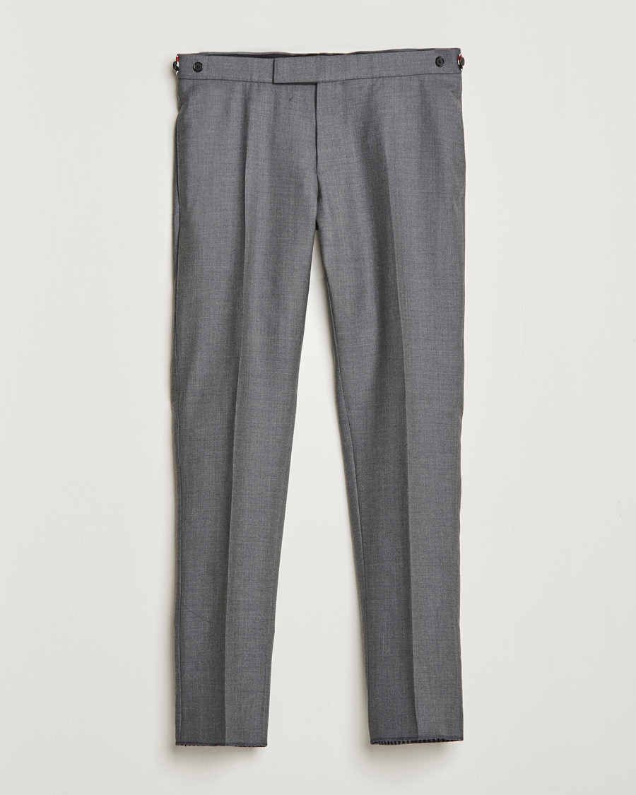 Herren | Hosen | Thom Browne | Super 120s Wool Trousers Medium Grey