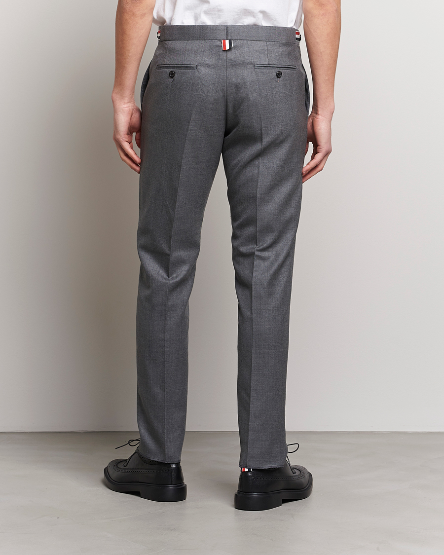 Herren | Hosen | Thom Browne | Super 120s Wool Trousers Medium Grey