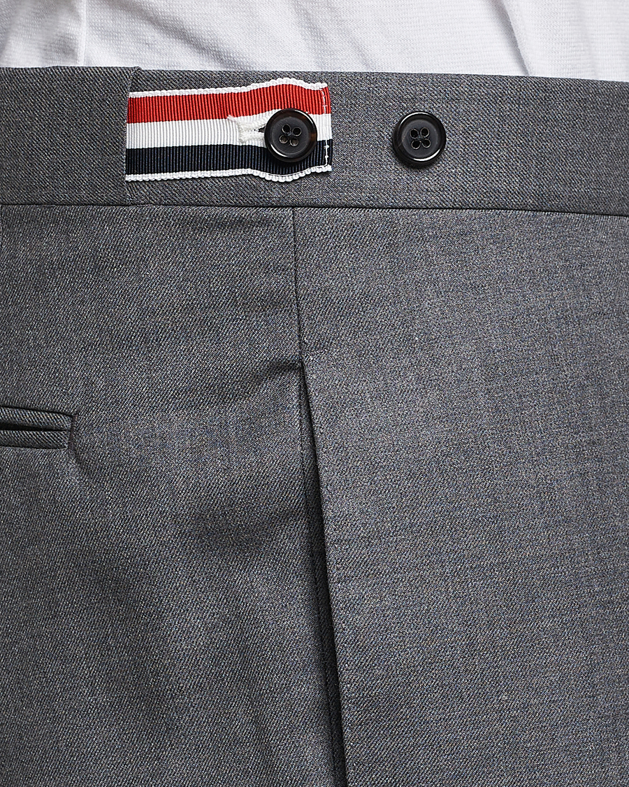 Herren | Hosen | Thom Browne | Super 120s Wool Trousers Medium Grey