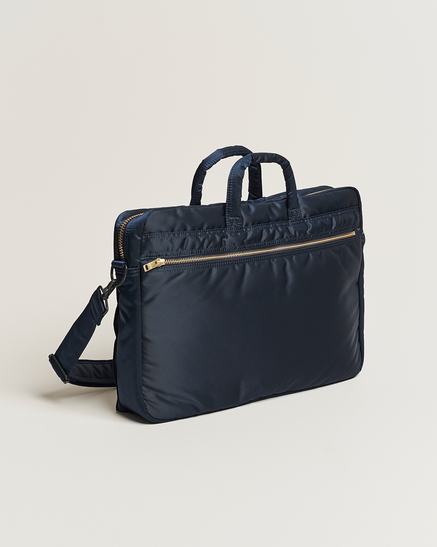 Herren | Porter-Yoshida & Co. Tanker 2Way Briefcase Iron Blue | Porter-Yoshida & Co. | Tanker 2Way Briefcase Iron Blue