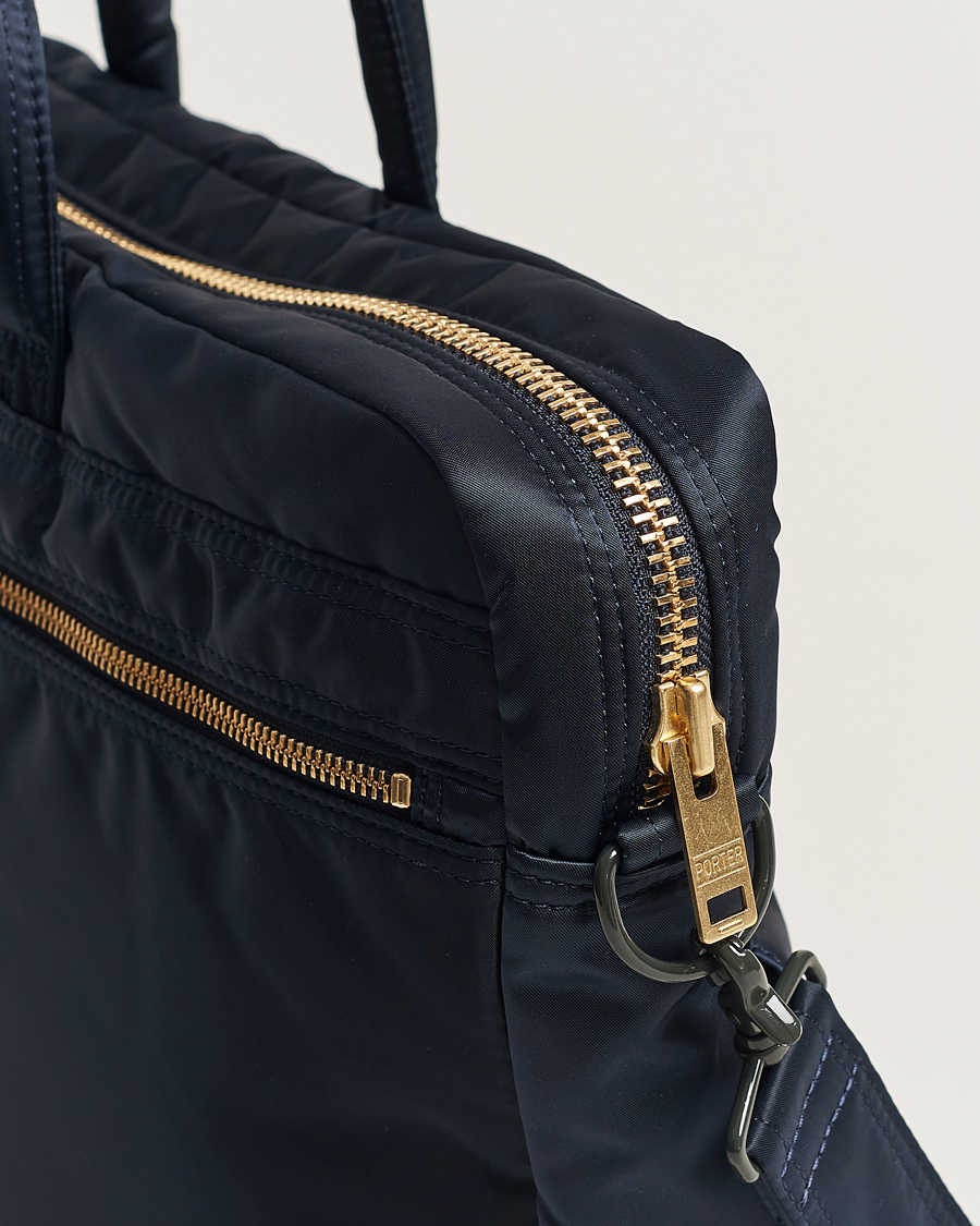 Herren | Porter-Yoshida & Co. Tanker 2Way Briefcase Iron Blue | Porter-Yoshida & Co. | Tanker 2Way Briefcase Iron Blue