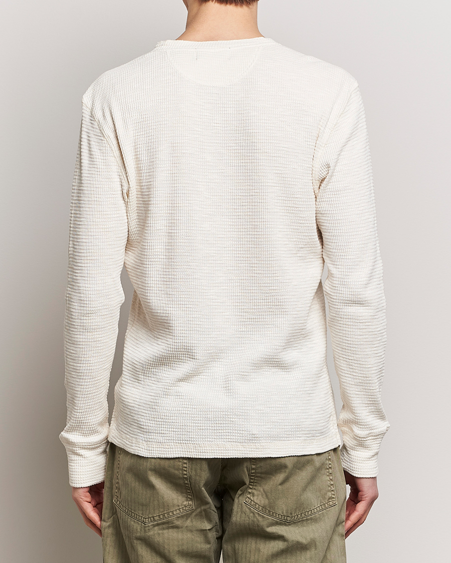 Herren | T-Shirts | RRL | Long Sleeve Henley Paper White