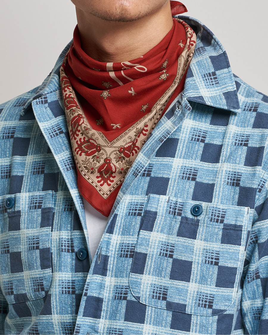 Herren | RRL Robbin Bandana Turkey Red | RRL | Robbin Bandana Turkey Red