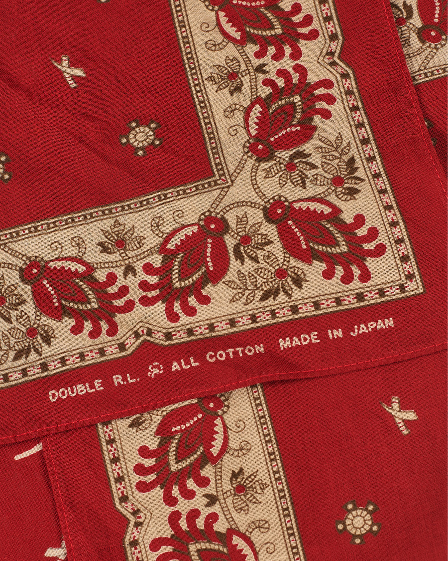 Herren | RRL Robbin Bandana Turkey Red | RRL | Robbin Bandana Turkey Red