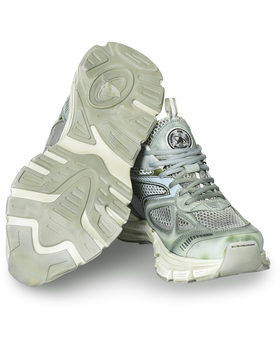 Herren | Axel Arigato Marathon Sneaker Green Leather | Axel Arigato | Marathon Sneaker Green Leather