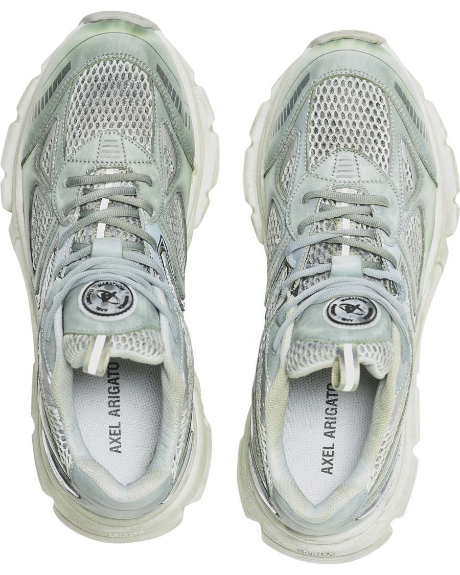 Herren | Axel Arigato Marathon Sneaker Green Leather | Axel Arigato | Marathon Sneaker Green Leather