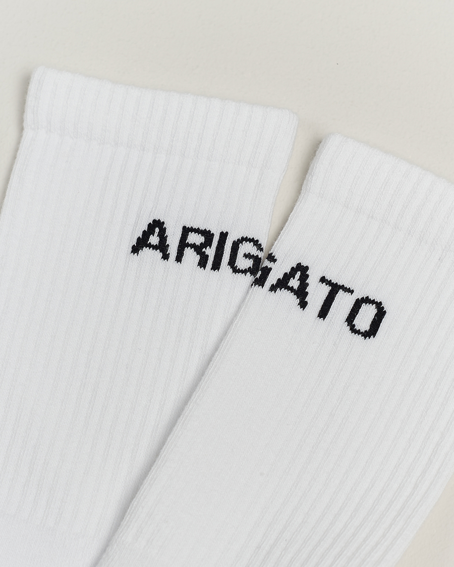 Herren | Axel Arigato | Axel Arigato | Logo Tube Socks White