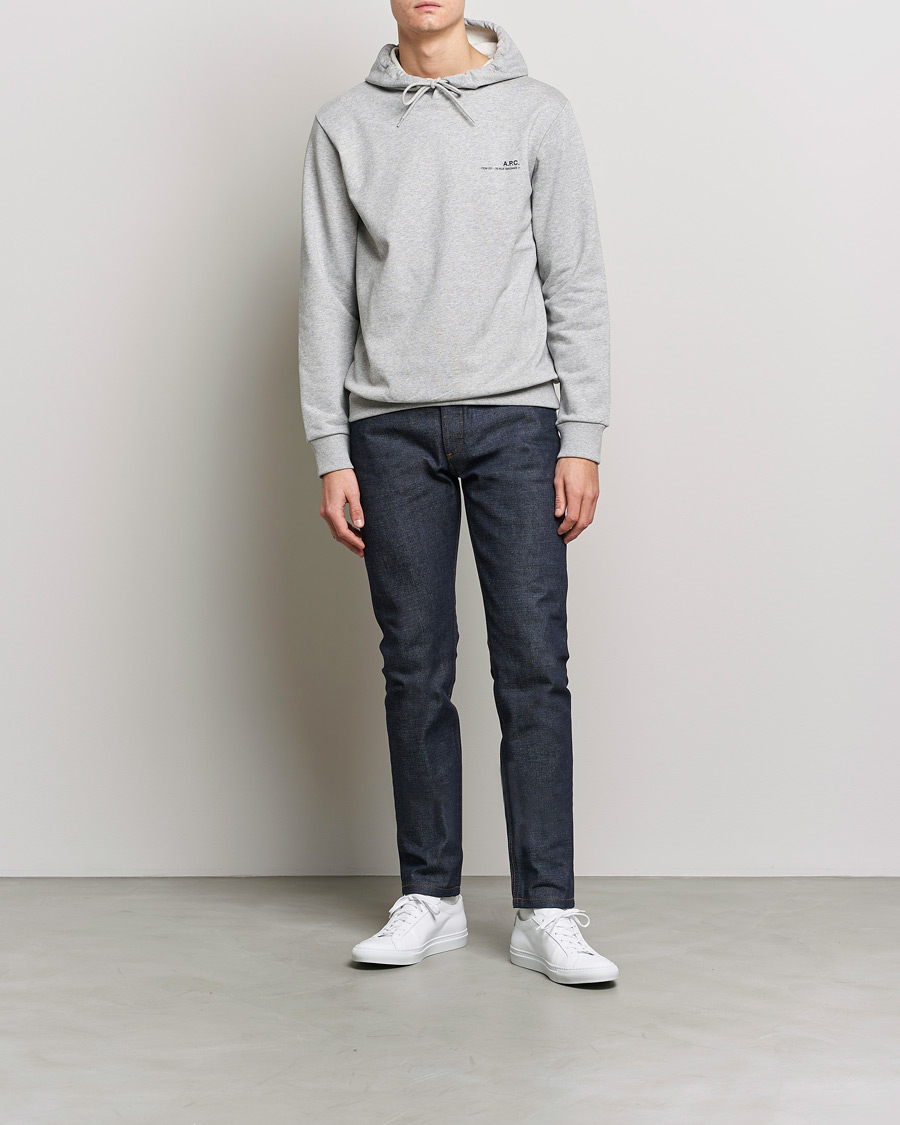 Herren | Pullover | A.P.C. | Item Hoodie Heather Grey
