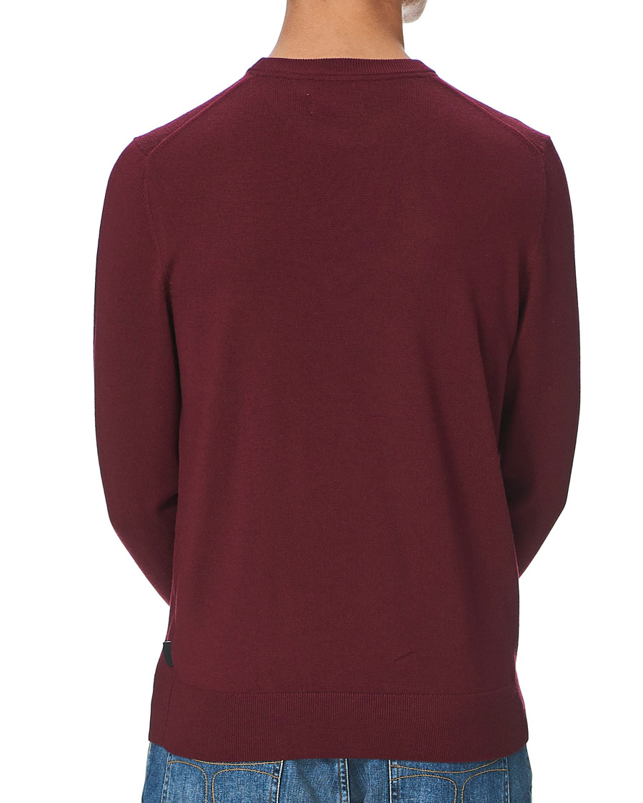 Herren | Pullover | Calvin Klein | Superior Wool Crew Neck Sweater Tawny Port